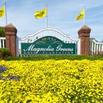 Entrance to Magnolia Greens Leland NC