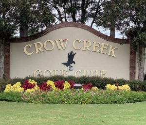 Crow Creek single family homes entrance