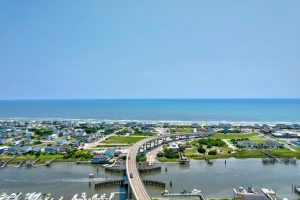Holden beach bridge to the island