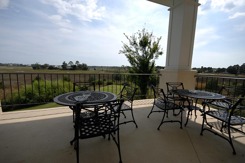 Marina view from the onsite restaurant