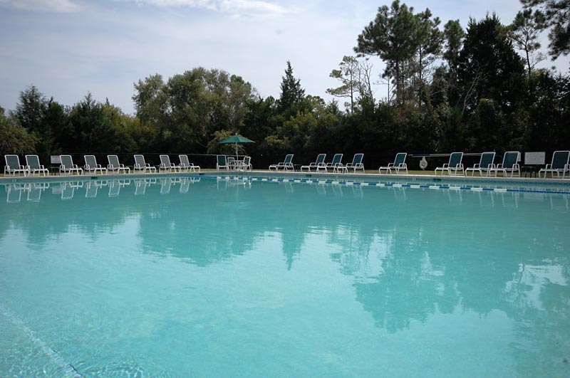 One of many St James Plantation outdoor pools