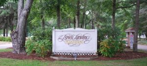 Entrance to Brick Landing Plantation