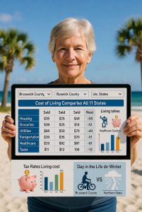 Cost of living comparison by area